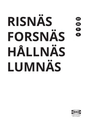 IKEA FORSNAS AA-2414407-1 Bedienungsanleitung