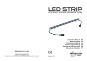 JB Systems Light LED STRIP LED WALL COLOR CHANGER TUBE Bedienungsanleitung