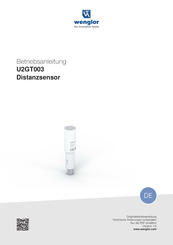 Wenglor U2GT003 Betriebsanleitung
