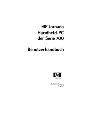 HP Jornada 700 Serie Benutzerhandbuch