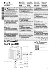 Eaton RASP5- PNT Serie Montageanweisung