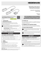 HEIDENHAIN AK LIC 319 Betriebsanleitung