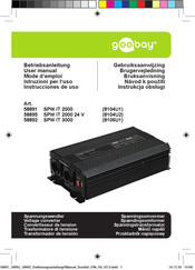 Goobay 58895 Betriebsanleitung