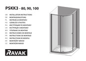 RAVAK PIVOT PSKK3 90 Montageanleitung