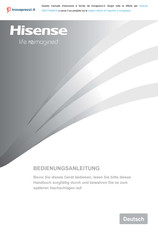 Hisense RS677N4WCD Bedienungsanleitung