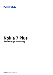 Nokia 7 Plus Bedienungsanleitung