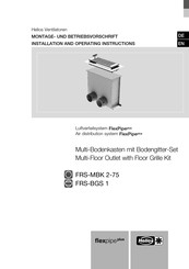 Helios FlexPipe plus FRS-MBK 2-75 Montage- Und Betriebsvorschrift