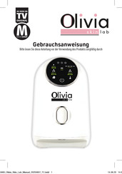 MediaShop Olivia skin lab Gebrauchsanweisung