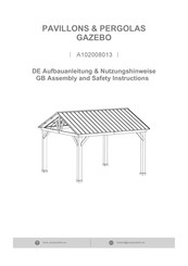 Sunjoy A102008013 Aufbauanleitung & Nutzungshinweise