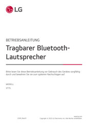 Lg XT7S Betriebsanleitung
