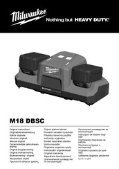 Milwaukee M18 DBSC Originalbetriebsanleitung