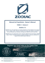 Zodiac Medline 7.5 Bedienungsanleitung