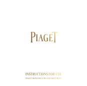 Piaget 838D Installationsanleitung