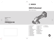 Bosch GWS Professional 18-125 V-LI Originalbetriebsanleitung