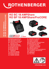 Rothenberger RO BP18/8 ProCORE AMPShare EU Bedienungsanleitung
