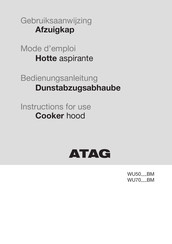 Atag WU50211BM Bedienungsanleitung
