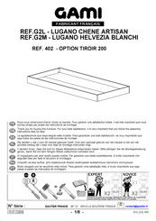 Gami LUGANO G2M Bedienungsanleitung