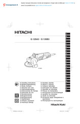 Hitachi G 13SB3 Bedienungsanleitung