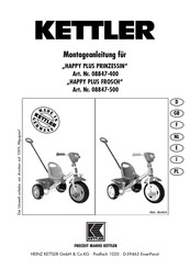Kettler 08847-400 Montageanleitung