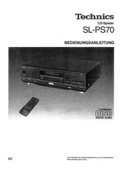 Technics SL-PS70 Bedienungsanleitung