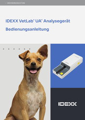 IDEXX VetLab UA Bedienungsanleitung