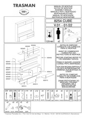 Trasman 8254 CUBE Montageanleitung