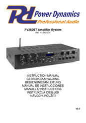 Power Dynamics 953.034 Bedienungsanleitung