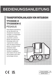 Mitsubishi TFV2000EM-E Bedienungsanleitung