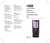 RS Pro RSiLDM-150H Bedienungsanleitung