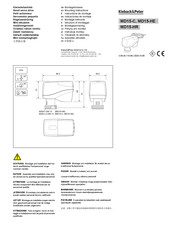 Kieback&Peter MD15-HE Montagehinweis