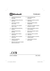 EINHELL TC-SB 200/1 Originalbetriebsanleitung