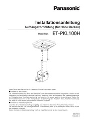 Panasonic ET-PKL100H Installationsanleitung