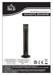 HOMCOM 824-043V70 Bedienungsanleitung
