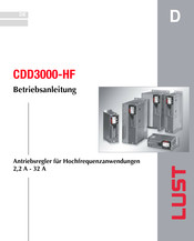 Lust CDD34BG1014-HF Betriebsanleitung