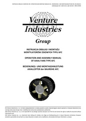 Venture Industries ARC Bedienungs- Und Montageanleitung