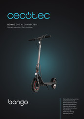 cecotec BONGO D40 XL CONNECTED Bedienungsanleitung