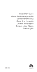 Huawei SNE-LX1 Schnellstartanleitung