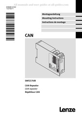 Lenze EMF2176IB Montageanleitung