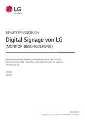 LG 55XS4J Benutzerhandbuch