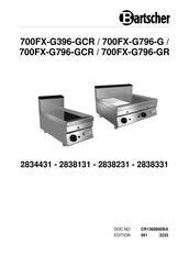 Bartscher 2834431 Original Bedienungsanleitung