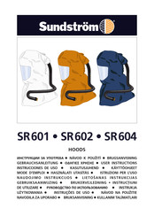 Sundstrom HOODS SR604 Gebrauchsanleitung