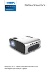 Philips NeoPix Ultra One+ Bedienungsanleitung