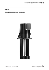 Grundfos MTA 100H Installationsanleitung