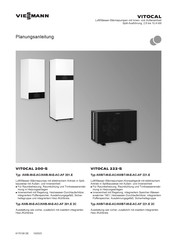 Viessmann VITOCAL 222-S Planungsanleitung