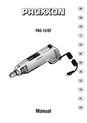 Proxxon FBS 12/EF Gebrauchsanleitung