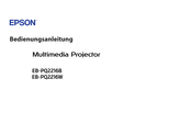 Epson EB-PQ2216W Bedienungsanleitung