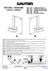 Gautier 220 Montageanleitung