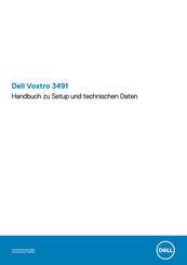 Dell Vostro 3491 Einrichtungshandbuch