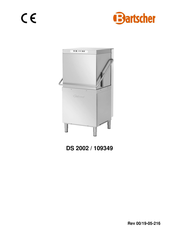Bartscher DS 2002 Bedienungsanleitung