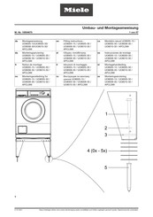 Miele UO8005-15 Montageanweisung